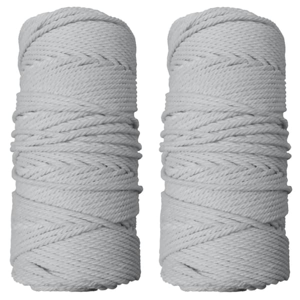 Korvsnöre i bomull 100 g / 70 m set om 2 - Hendi 559222