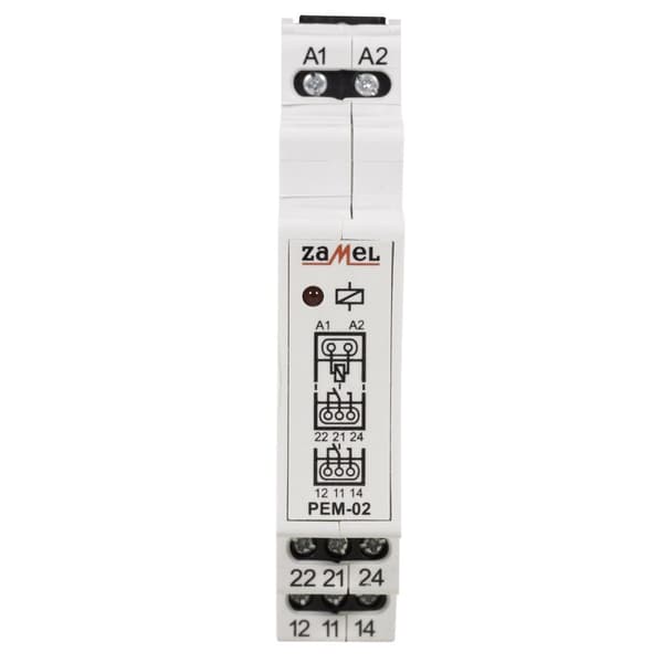 ZAMEL Elektromagnetiskt relä 12V PEM-02/012