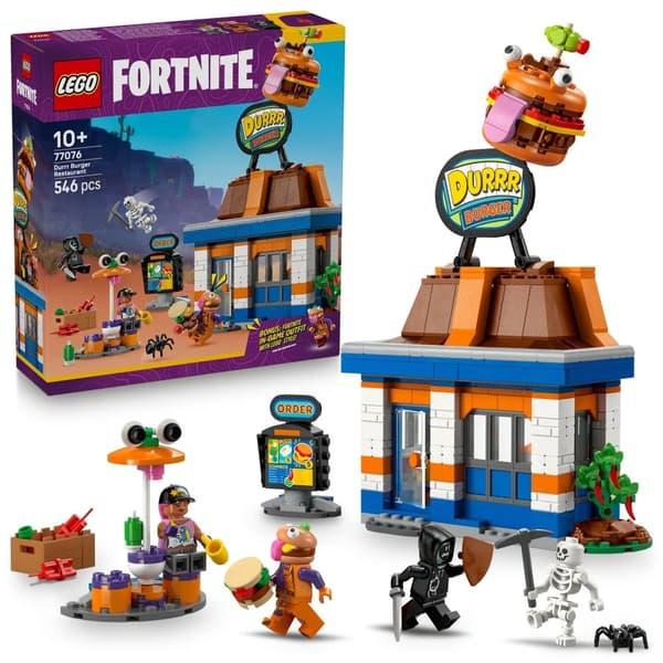 Lego Fortnite 77076. Durrr Burger Restaurant