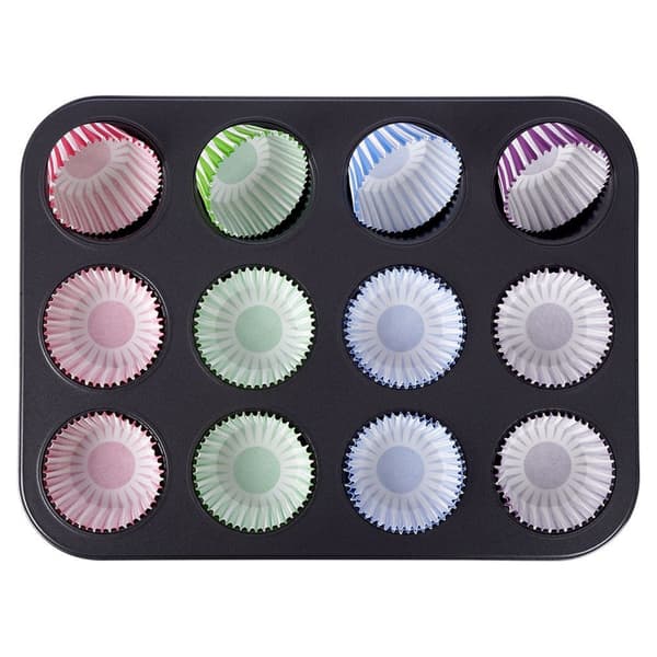 Muffinform med papiljotter 13-delar