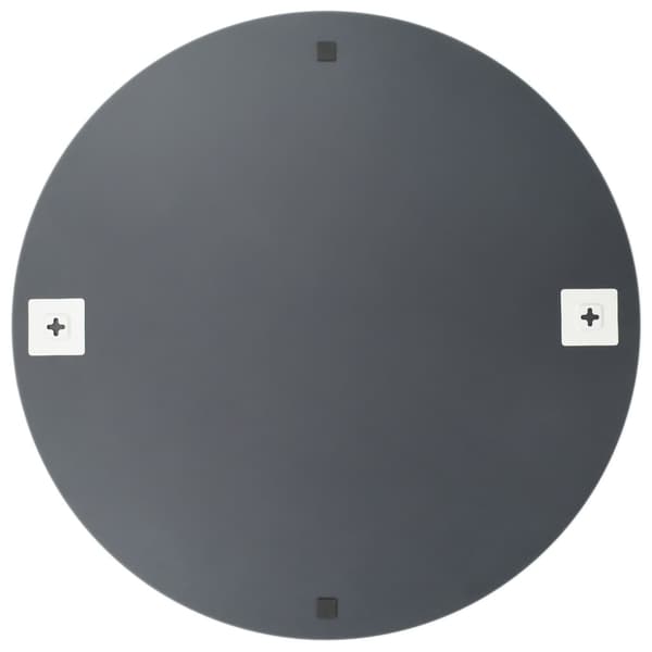 vidaXL Väggspeglar, 2 st, 60 cm, runda, glas