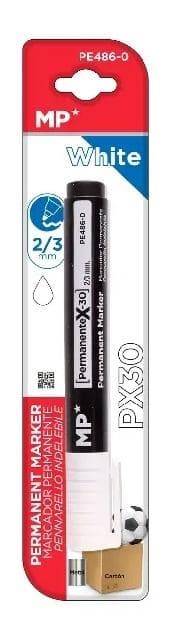 Permanent tusch 2,0/3,0 mm hvid