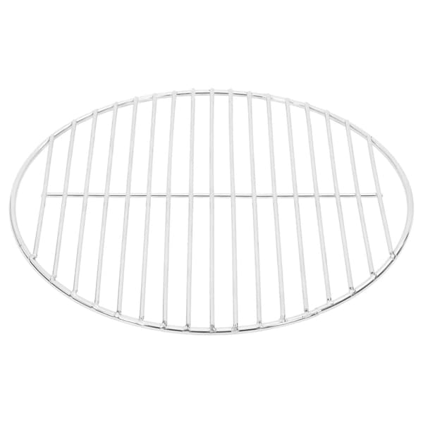 vidaXL grillrist rund Ø34,5 cm 304 rustfrit stål