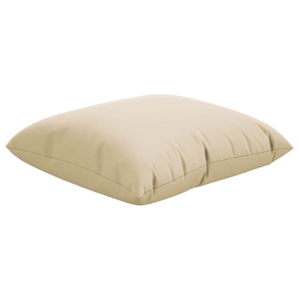 vidaXL Soffkuddar, 4 st, Beige, 50x50 cm, Tyg