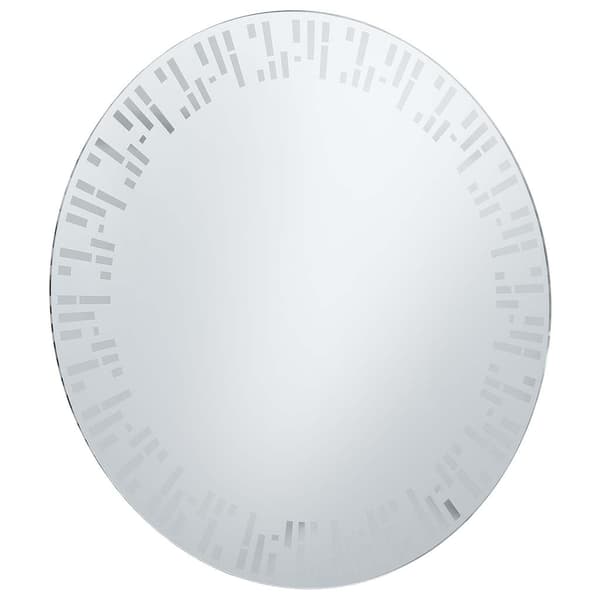 vidaXL badeværelsesspejl med LED, 80 cm