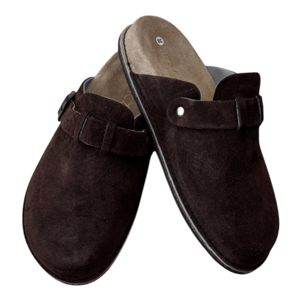BEKVÄMA TRACZYK FLIP-FLOPS Profilerade CHOCO Ortopediska NATURLÄDER storlek 40