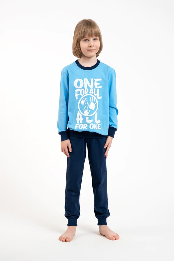 Remek pojkpyjamas, långärmad, långbyxor, 2 år