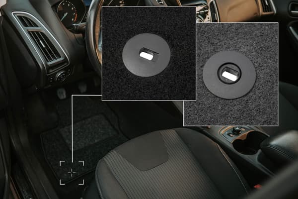 Velourmåtter til: Kia xCeed crossover (2019-) anthra