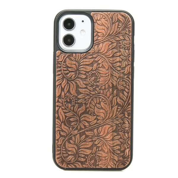 Æbletræsblade Træcover til iPhone 12 Mini