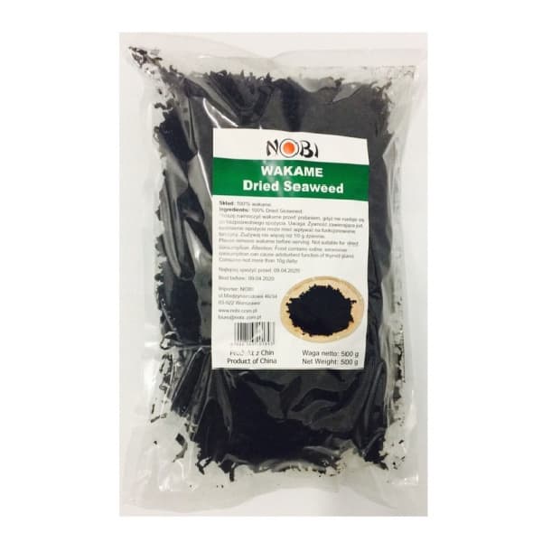 Nobi tørret wakame tang 500g