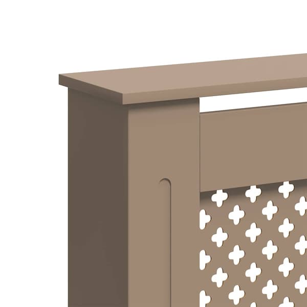 vidaXL Radiatorskydd, 172x19x81 cm, MDF