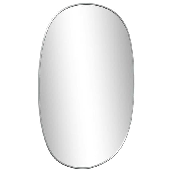 vidaXL Väggspegel, Silver, 50x35 cm