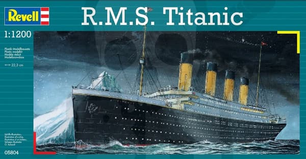 REV65804 Modelsæt 1/1200 Titanic