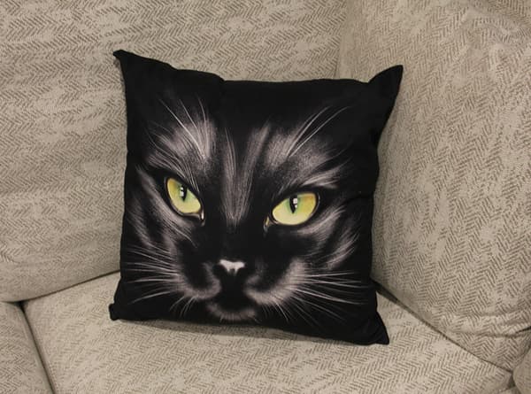 Tyyny - Musta - 50x50 cm