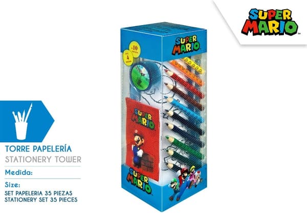 KID67979 Sæt Stationært Super Mario