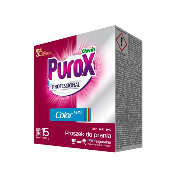Purox Professionel Farve Vaskepulver 920g