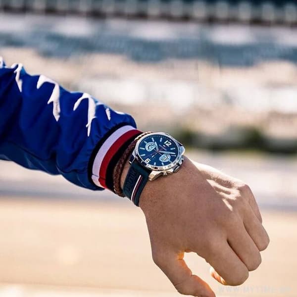 HERRKLOCKA TOMMY HILFIGER 1791476 DECKER (zf001a)