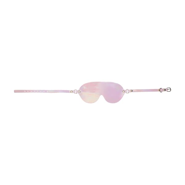 Av! Paris Collection Maske Blindbind Pink - Læder Blindbind