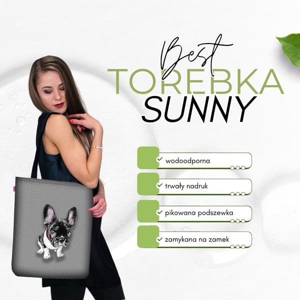 SUNNY lærredstaske - Chester