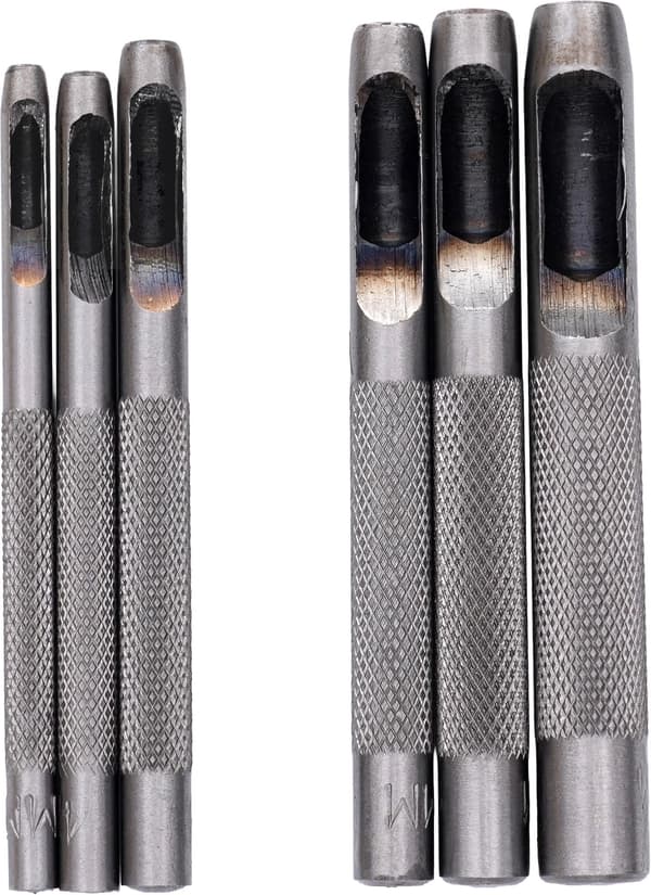 Stansar för hål 3-8mm 6 st KD11201