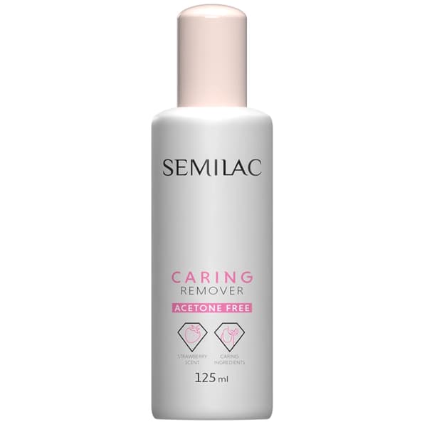Semilac Caring Remover acetonefri neglelakfjerner 125 ml