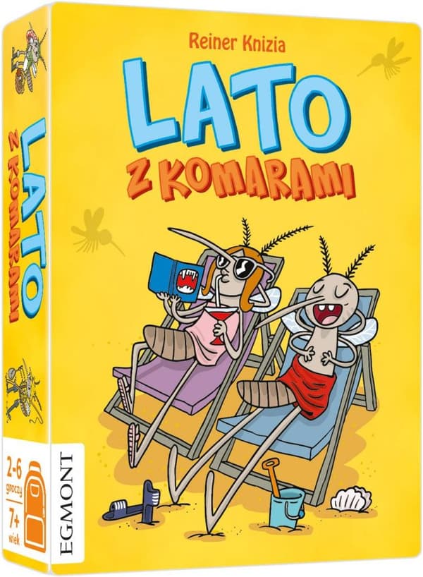 Kesä hyttysten kanssa -perhelautapeli. Egmont Games