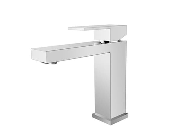 Moderne Varium II lavt forkromet håndvaskarmatur Besco