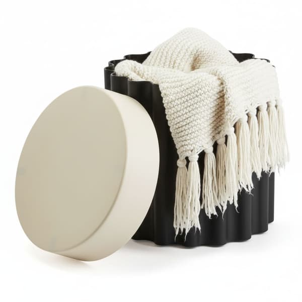 Minimalistinen SCOTT-pöytä musta beige