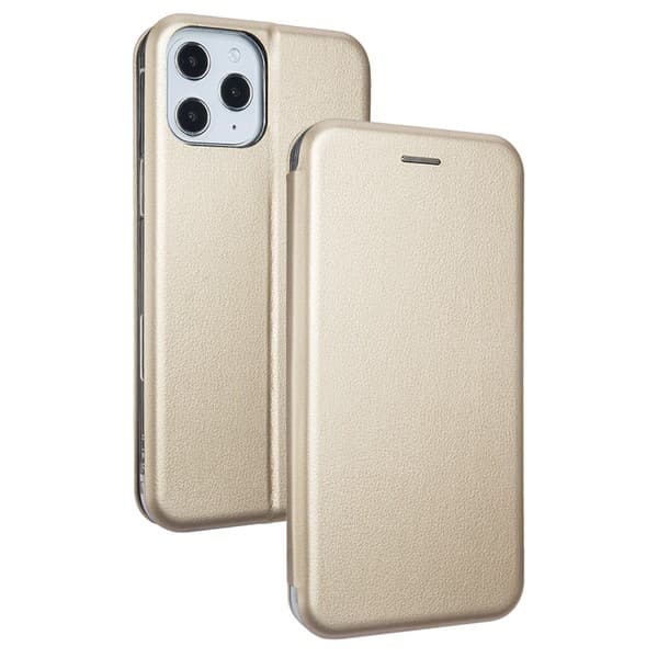 Beline Book Magnetisk Etui til iPhone 12 Pro Max Guld