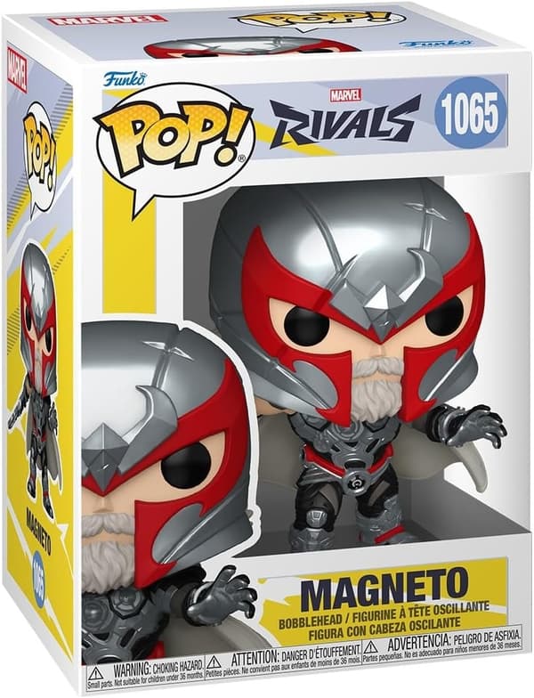 Funko pop-figur! Spel: Marvel Rivals - Magneto 9,8 cm 1065 (83992)