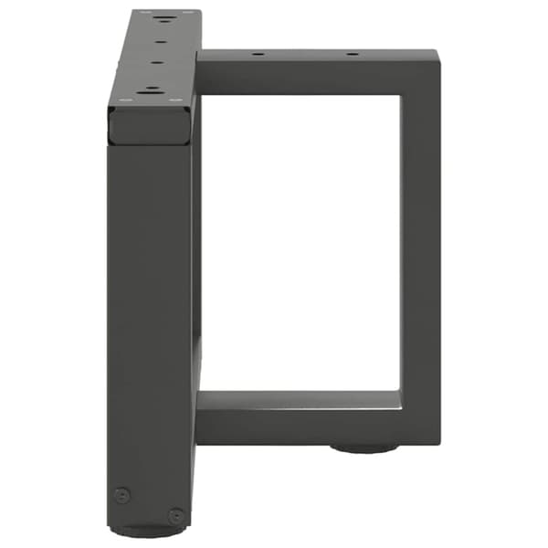 vidaXL Soffbordsben, 2 st., Antracit, 40x25x(30-31) cm