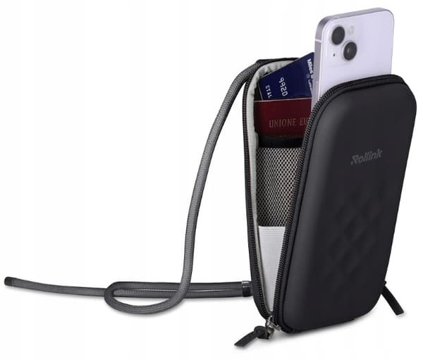 S45 Mini väska midjeväska passhållare plånbok Rollink telefonfodral