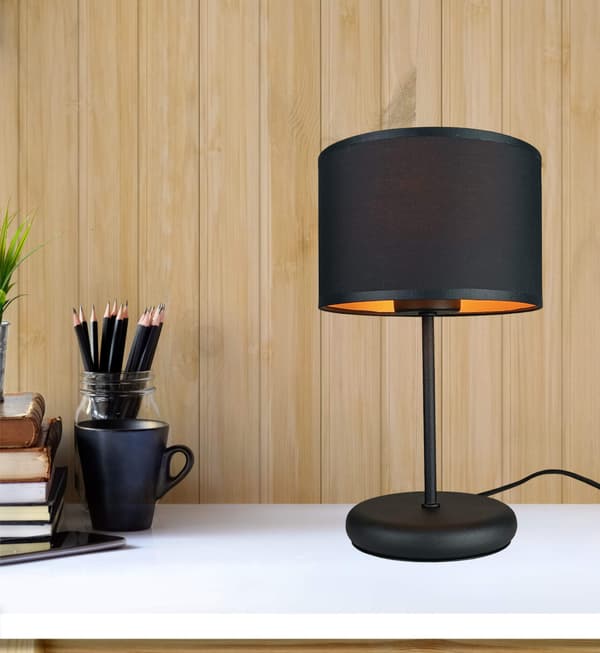 1xE27 Nia Sort Natlampe