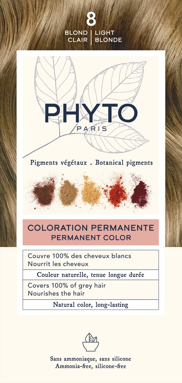 Phyto Color 8 Ljusblond hårfärg