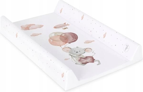 Ceba Baby Basic mjuk skötbädd Mus 50 x 70 cm