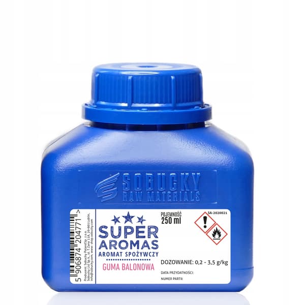 Superaromas Madsmag Bubble Gum 250 ml