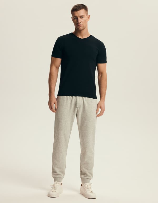 Move Henderson 2-pak kortærmet t-shirt | sort L