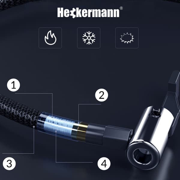 Heckermann L3020 Trådlös Cykelpump