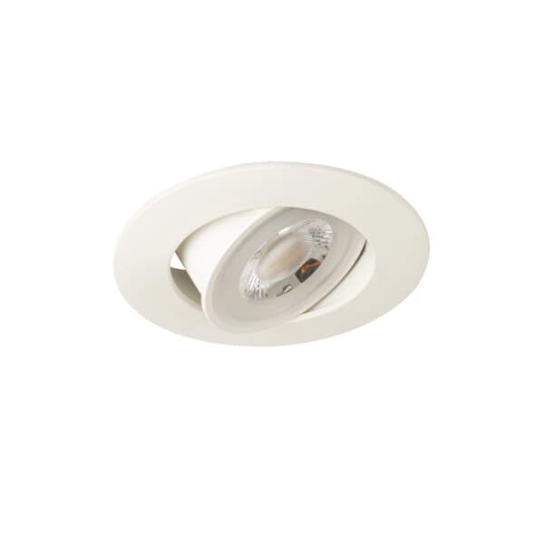LED-takspotlight Infälld, rörlig downlight 4,8W Neutralvit