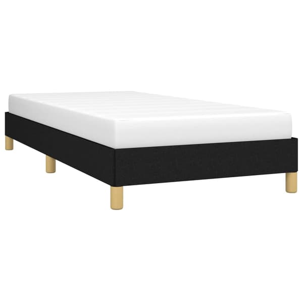 vidaXL sengestel uden madras sort 80x200 cm stof