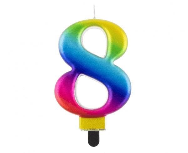 Nummer 8 Lys Beauty&Charm Galaxy 8cm