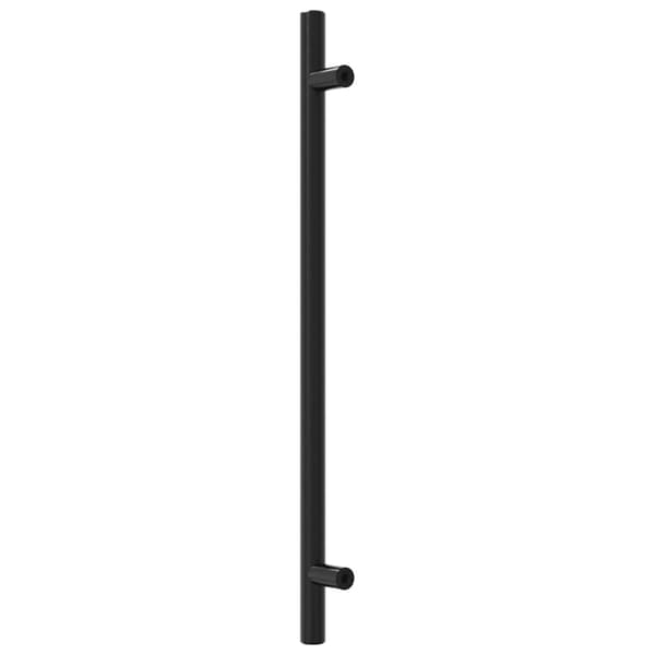 vidaXL skabsgreb 10 stk. sort 224 mm rustfrit stål