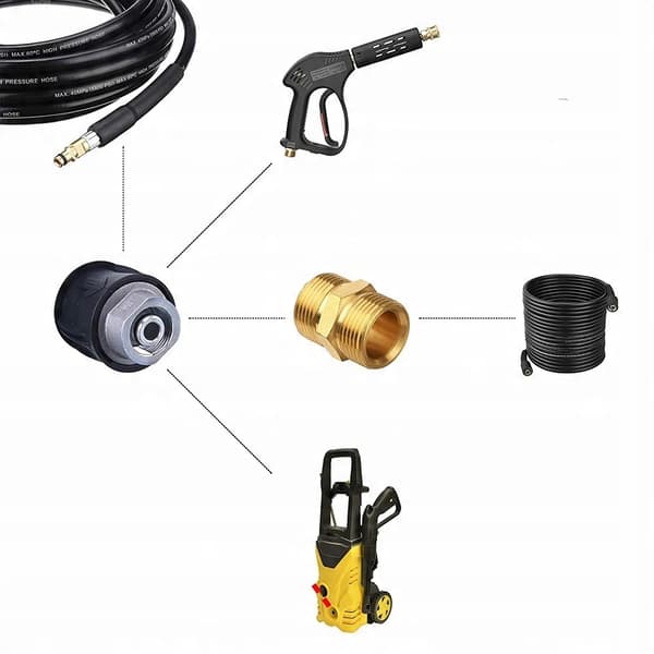 SNABBKOPPLINGSADAPTER M22-HUTNING FÖR KARCHER K CLICK-TVÄTTSLANG