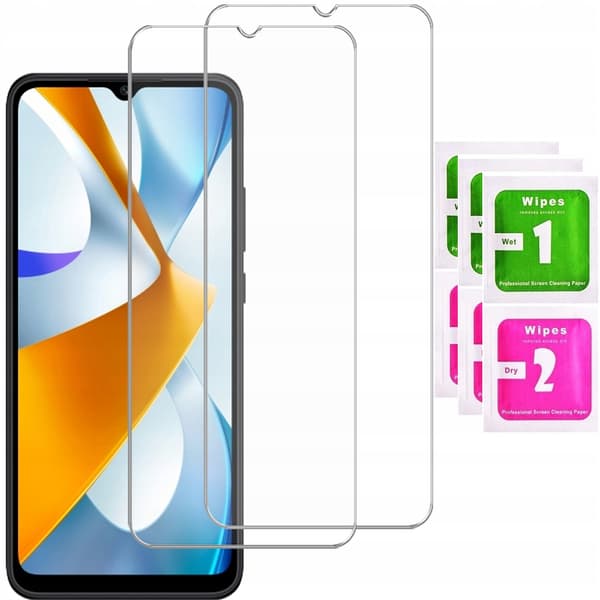 2x GLAS för XIAOMI POCO C40 HÄRDAT GLAS 9H | 2-pack