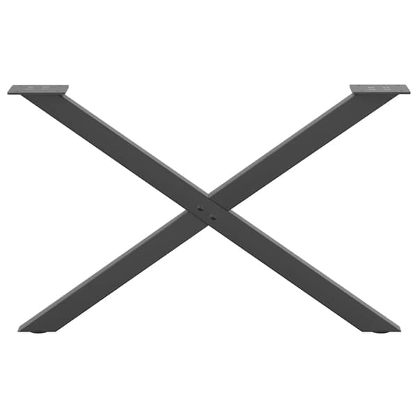 vidaXL X-formede sofabordsben 2 stk. antracit