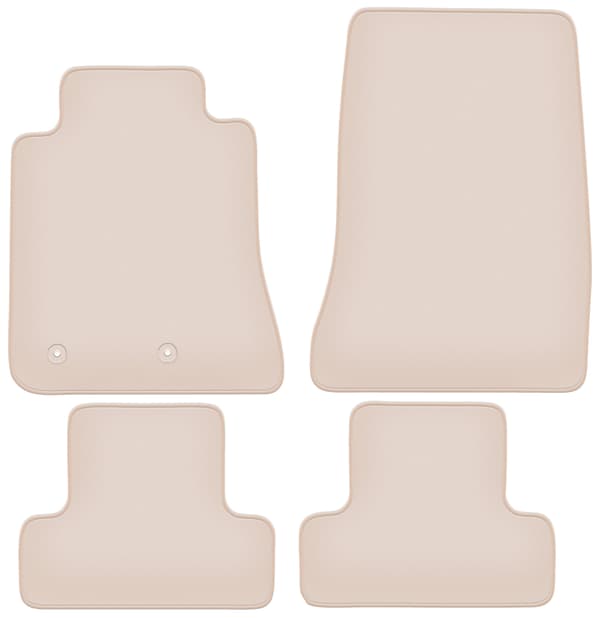 PREMIUM beige gulvmåtter til: Ford Mustang MK6 coupé 2014-