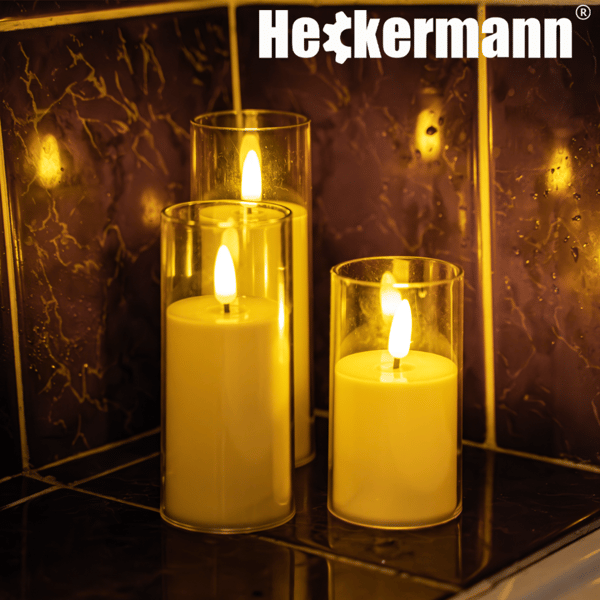 Heckermann RF-0003 LED-kynttilä