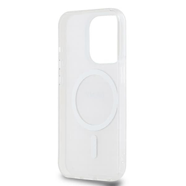 DKNY IML Mono & Stripe MagSafe-etui til iPhone 14 Pro Max, lyserød
