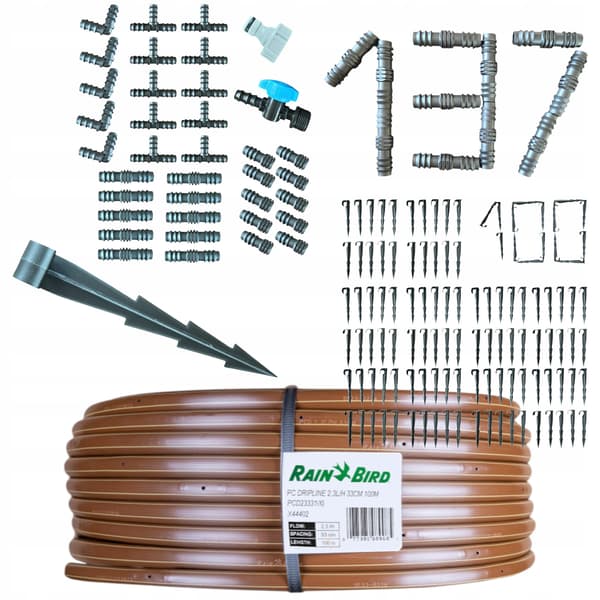 Rain Bird PCD dryprør og 137 tilbehør