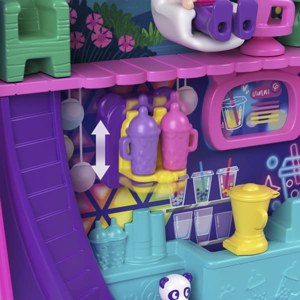 POLLY POCKET Bubble Tea Pandas Compact -setti HWN95
